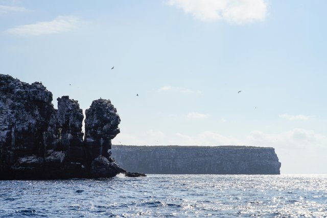 Formación rocosa en las Islas Galápagos