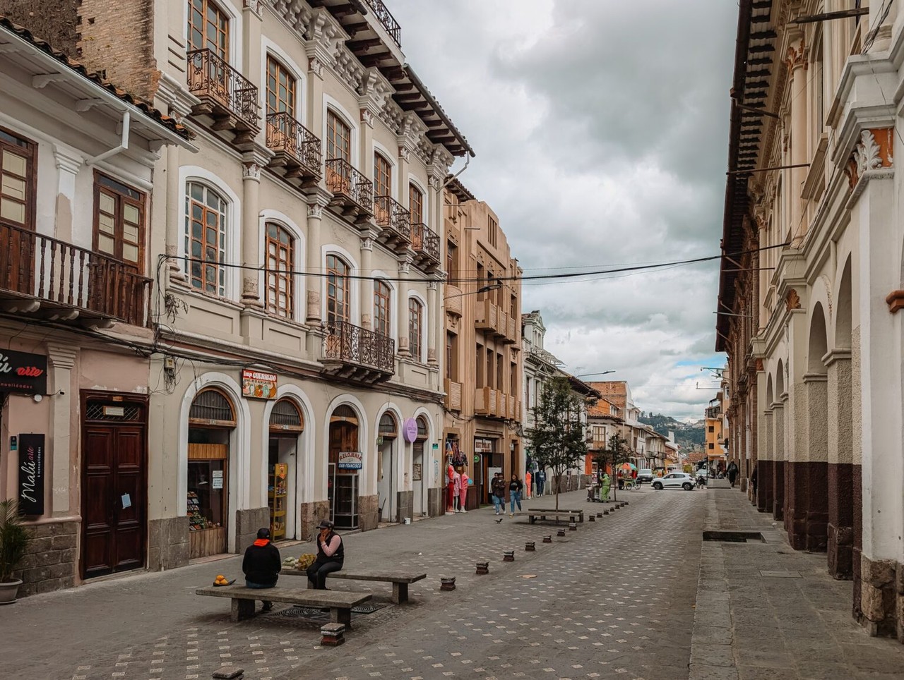 Centro histórico colonial de Cuenca, Ecuador
