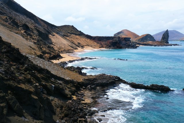 Paisaje volcánico de las Islas Galápagos, Ecuador
