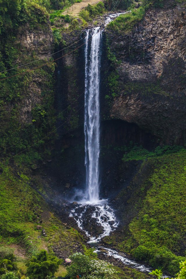 Cascada en Baños de Agua Santa, Ecuador