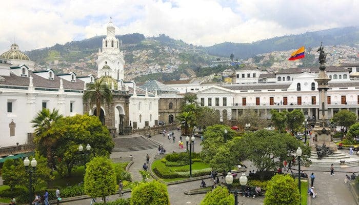 Plaza Grande del Centro Histórico de Quito