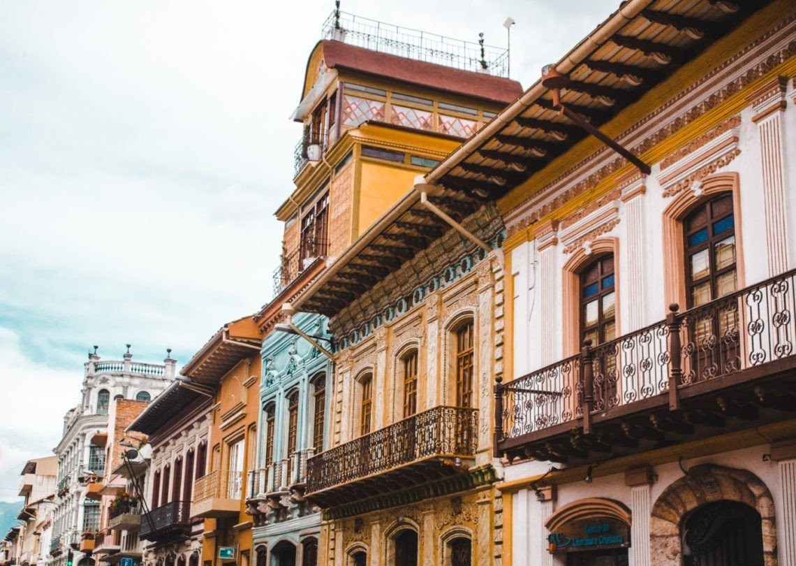 Centro histórico colonial de Cuenca, Ecuador