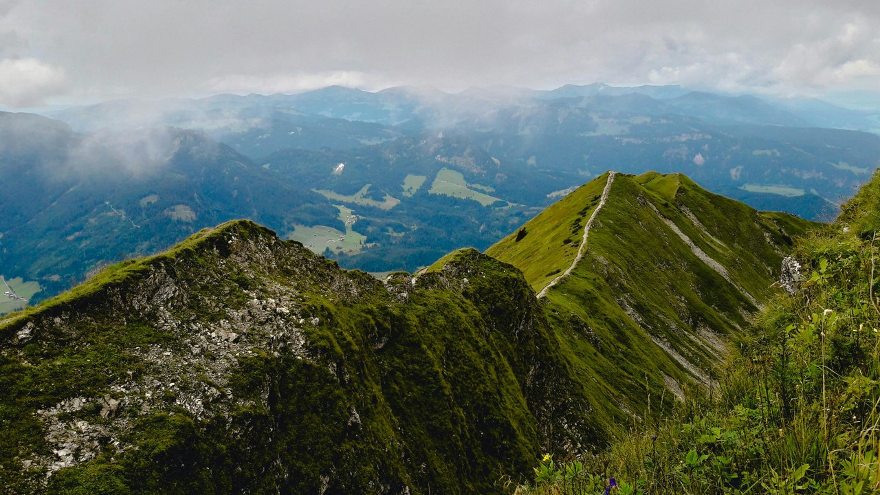 Vista panorámica de la cordillera ecuatoriana